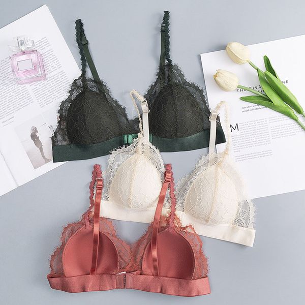 bras push up bra bralette women underwear lingerie seamless lace brassiere pitted without underwire female student girl, Red;black
bras push up bra bralette women underwear lingerie seamless lace brassiere pitted without underwire female student girl, Red;black