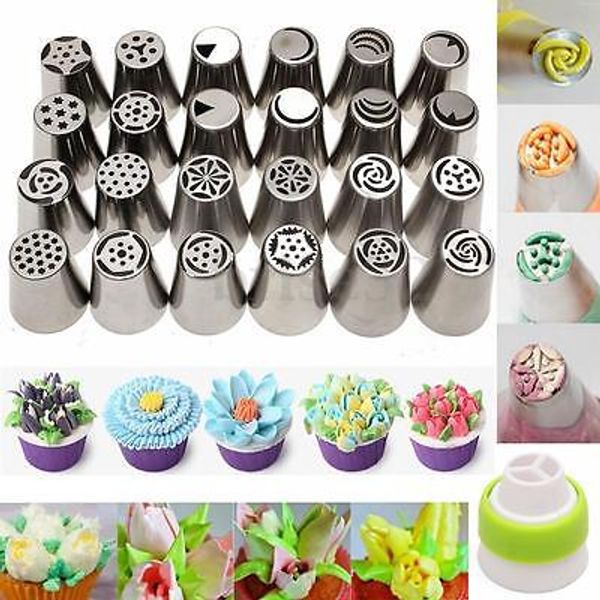 15 russian tulip rose icing piping nozzles tips cake decorating baking tool set
15 russian tulip rose icing piping nozzles tips cake decorating baking tool set