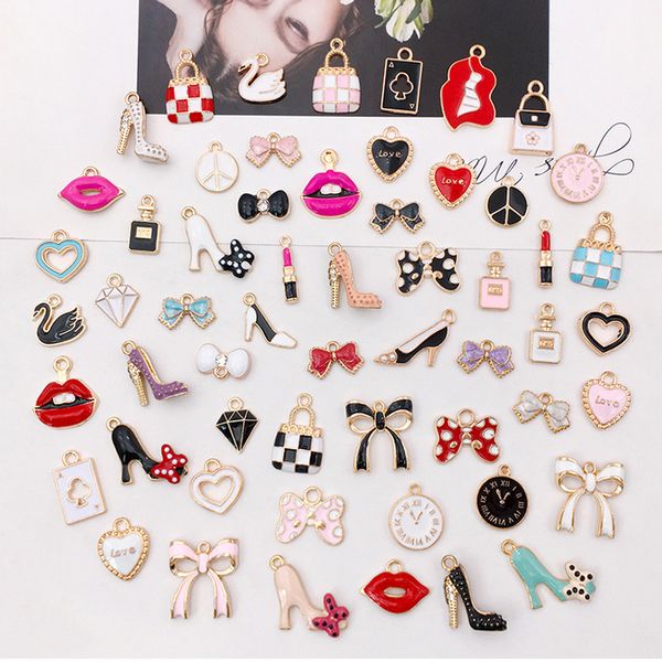 55pcs/pack multistyle diy bracelet necklace charms pendants cute diy jewelry making accessories components wholesale price, Bronze;silver
55pcs/pack multistyle diy bracelet necklace charms pendants cute diy jewelry making accessories components wholesale price, Bronze;silver