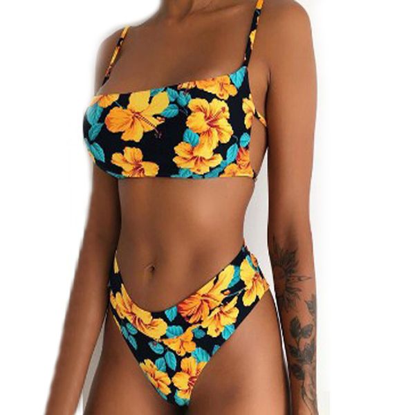 2020 swimwear women bikini swimsuit push up bandeau biquini feminino high waist bikinis set bathing suit femme beachwear, White;black
2020 swimwear women bikini swimsuit push up bandeau biquini feminino high waist bikinis set bathing suit femme beachwear, White;black