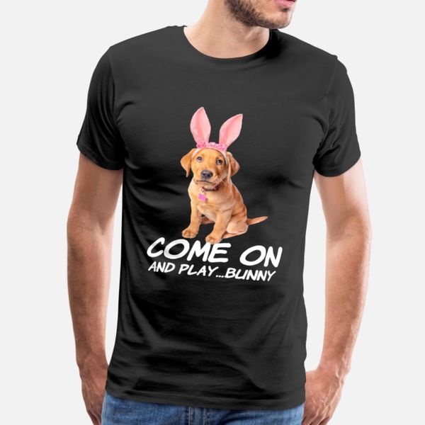 come on and play bunny dog rabbit t shirt men designs tee shirt round neck cool crazy funny casual summer standard shirt
come on and play bunny dog rabbit t shirt men designs tee shirt round neck cool crazy funny casual summer standard shirt