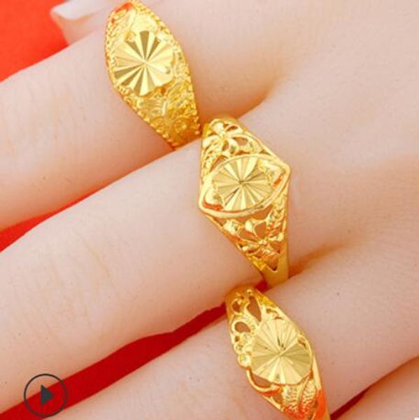jewelry women rings 24k gold color flowers simple rings fashion of shipping, Silver
jewelry women rings 24k gold color flowers simple rings fashion of shipping, Silver