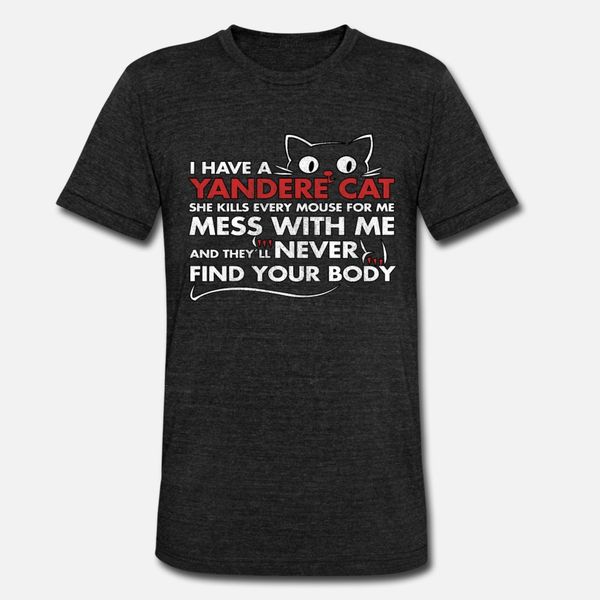 yandere cat anime cosplay t shirt men printed cotton round neck kawaii loose basic spring standard shirt
yandere cat anime cosplay t shirt men printed cotton round neck kawaii loose basic spring standard shirt