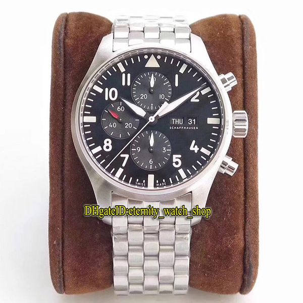 new zf version pilot little prince 377710 black dial eta a7750 chronograph automatic 3777 mens watch steel strap satch sport watches, Slivery;brown
new zf version pilot little prince 377710 black dial eta a7750 chronograph automatic 3777 mens watch steel strap satch sport watches, Slivery;brown
