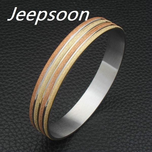 bangle fashion stainless steel jewelry charm golden grit bracelets for woman jeepsoon bxhbc, Black
bangle fashion stainless steel jewelry charm golden grit bracelets for woman jeepsoon bxhbc, Black