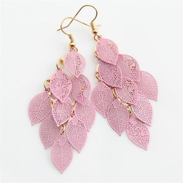 1pair retro hollow leaves pendant drop earrings for women punk diy jewelry fashion accessories gift, Silver
1pair retro hollow leaves pendant drop earrings for women punk diy jewelry fashion accessories gift, Silver