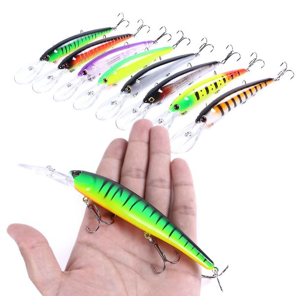 new long tougn floating wobblers crankbait bass artificial bait 21g 16.5cm pike carp minnow bait
new long tougn floating wobblers crankbait bass artificial bait 21g 16.5cm pike carp minnow bait