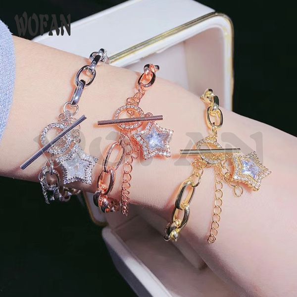 ot clasp bracelets big link chain bracelets star fashion jewelry for women zircon jewelry not fade color metal 50743, Black
ot clasp bracelets big link chain bracelets star fashion jewelry for women zircon jewelry not fade color metal 50743, Black