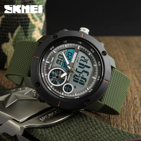 skmei new outdoor sports watches digital quartz watch men waterproof army wrist watch relogio masculino, Slivery;brown
skmei new outdoor sports watches digital quartz watch men waterproof army wrist watch relogio masculino, Slivery;brown
