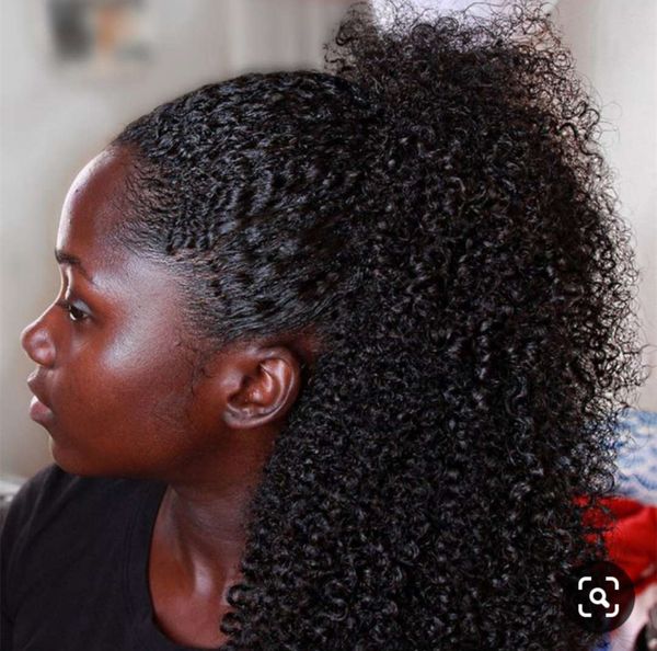 100% human hair ponytail for black women coily curly afro kinky texture exactly match 120g drawstring ponytail clips natural hair extension
100% human hair ponytail for black women coily curly afro kinky texture exactly match 120g drawstring ponytail clips natural hair extension