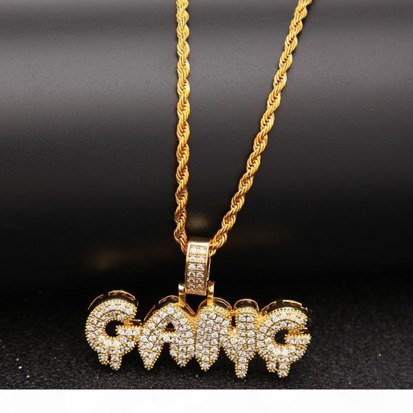 мужчины iced out gang письма ожерелье золото серебро покрыло micro pave кубический циркон hip hop сеть ювелирных, Silver
мужчины iced out gang письма ожерелье золото серебро покрыло micro pave кубический циркон hip hop сеть ювелирных, Silver