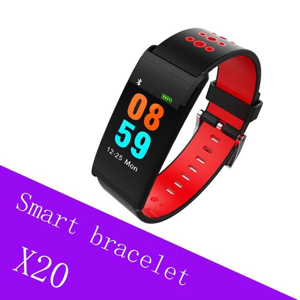 cgjxs2018 x20 smart color display bracelet ip68 swimming waterproof step counter heart rate health monitoring sports bracelet wristband
cgjxs2018 x20 smart color display bracelet ip68 swimming waterproof step counter heart rate health monitoring sports bracelet wristband
