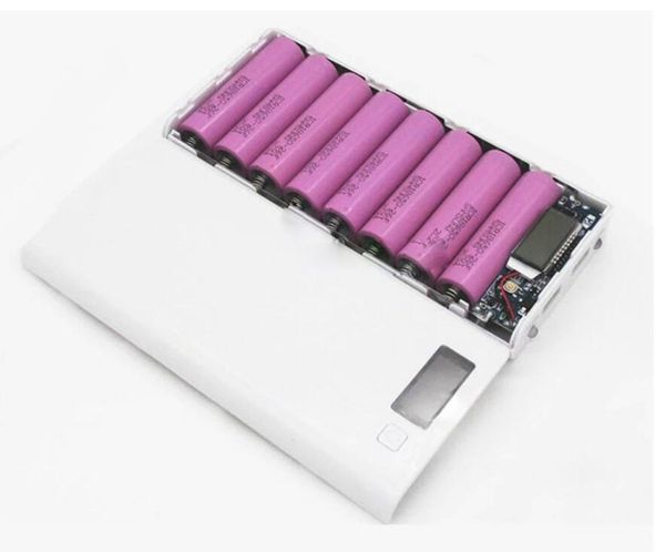 5v dual usb 8*18650 power bank battery box mobile phone charger diy shell case for iphone6 plus s6 xiaomi
5v dual usb 8*18650 power bank battery box mobile phone charger diy shell case for iphone6 plus s6 xiaomi