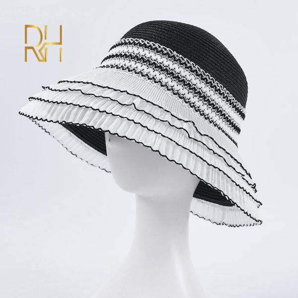2020 new summer wide brim beach women sun straw hat elegant cap for women uv protection black bow straw hats girls rh, Blue;gray
2020 new summer wide brim beach women sun straw hat elegant cap for women uv protection black bow straw hats girls rh, Blue;gray