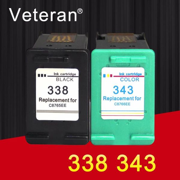 ink cartridges veteran remanufactured 338 343 xl for deskjet 6540 5740 5745 6520 460c 6620 printer
ink cartridges veteran remanufactured 338 343 xl for deskjet 6540 5740 5745 6520 460c 6620 printer