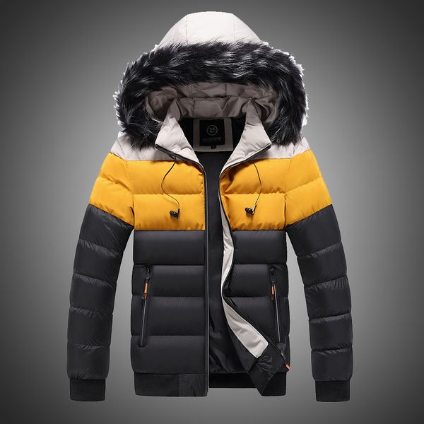 puffer jacket mens зимняя куртка с капюшоном меховой воротник пальто толстые пальто мужчины ветровки пуховик хлопок внутри теплый плюс разме, Black
puffer jacket mens зимняя куртка с капюшоном меховой воротник пальто толстые пальто мужчины ветровки пуховик хлопок внутри теплый плюс разме, Black