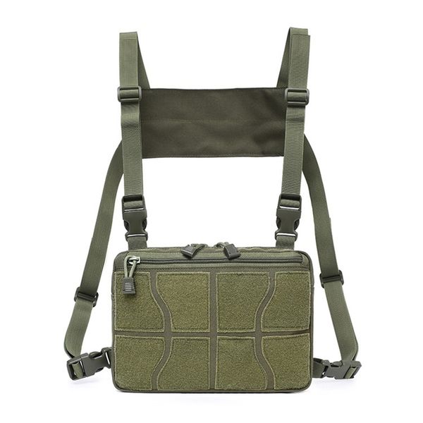 hunting jackets tactical chest rig bag men adjustable fanny pack multi-functional molle tool pouch shoulder vest gear, Camo;black
hunting jackets tactical chest rig bag men adjustable fanny pack multi-functional molle tool pouch shoulder vest gear, Camo;black