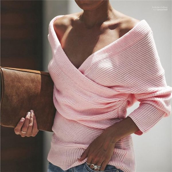 womens deep v neck sweaters solid ladies long sleeve long knits winter female apparel, White;black
womens deep v neck sweaters solid ladies long sleeve long knits winter female apparel, White;black