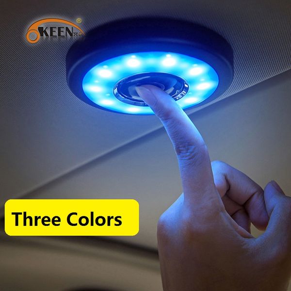 okeen new arrival car interior light led dome light white ice blue usb charging reading truck living room atmosphere 
okeen new arrival car interior light led dome light white ice blue usb charging reading truck living room atmosphere