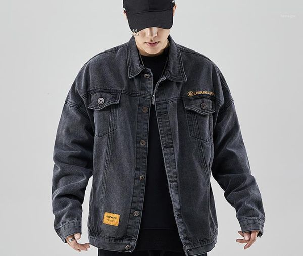 denim jackets letter embroidery autumn street style loose long sleeved lapel neck coats mens fashion streetwear mens designer jackets, Black;brown
denim jackets letter embroidery autumn street style loose long sleeved lapel neck coats mens fashion streetwear mens designer jackets, Black;brown