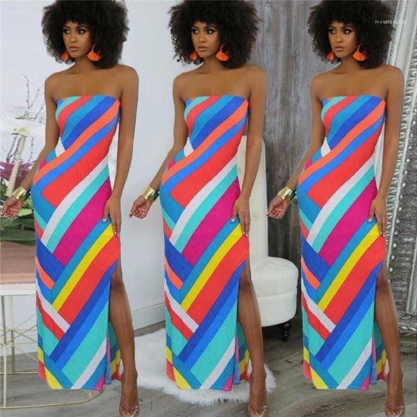 slim split dresses casual multi color prints strapless womens clothing women designer off shoulder dresses fashion, Black;gray
slim split dresses casual multi color prints strapless womens clothing women designer off shoulder dresses fashion, Black;gray