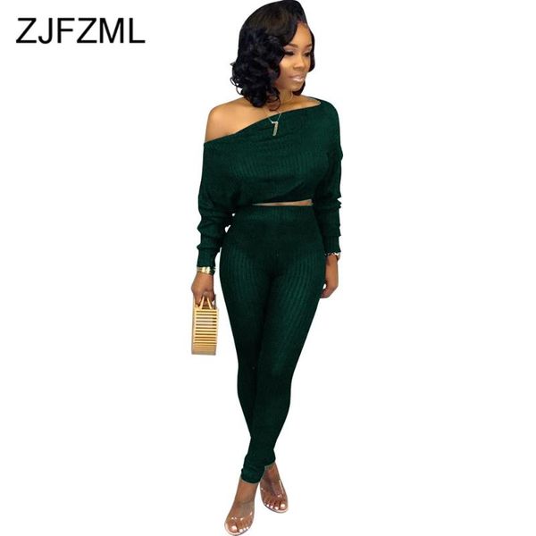 ribbed 2 piece sets autumn clothes for women one shoulder long sleeve crop and fitness long pant lounge wear tracksuits, Gray
ribbed 2 piece sets autumn clothes for women one shoulder long sleeve crop and fitness long pant lounge wear tracksuits, Gray