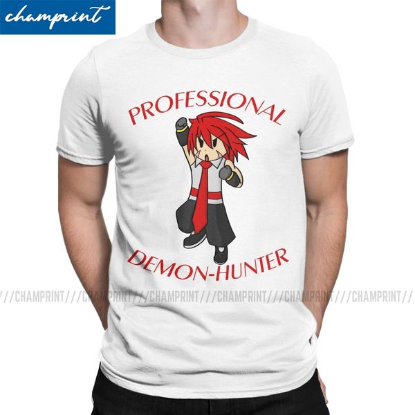 disgaea professional demon-hunter t-shirt men video game casual pure cotton tee shirt o neck short sleeve t shirt plus size
disgaea professional demon-hunter t-shirt men video game casual pure cotton tee shirt o neck short sleeve t shirt plus size