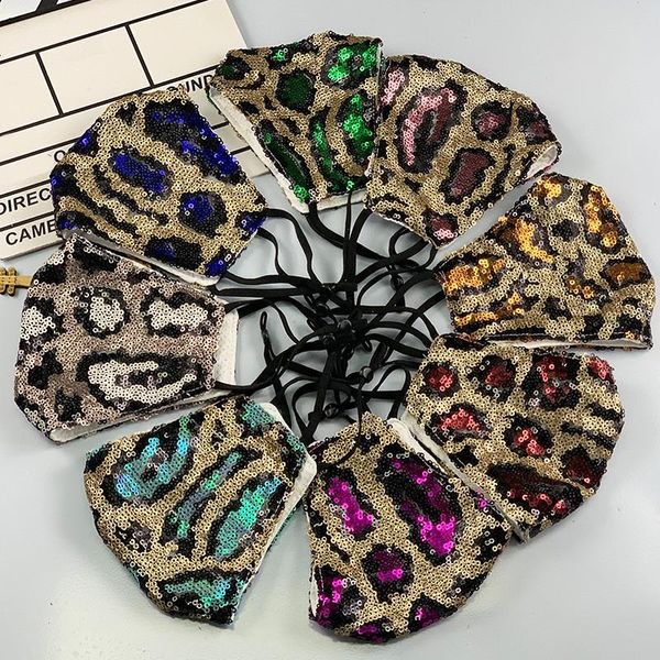 8 colors fashion bling bling leopard sequins face mask dustproof mouth masks designer reusable women face mask masks dhc1338
8 colors fashion bling bling leopard sequins face mask dustproof mouth masks designer reusable women face mask masks dhc1338