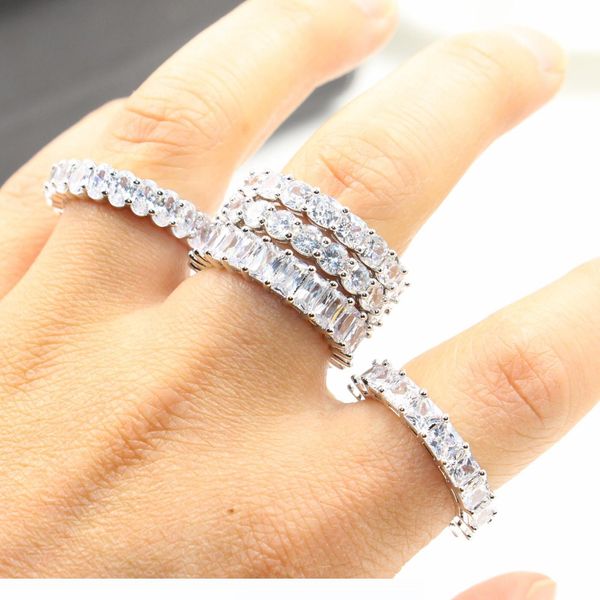 fashion jewelry real princess white z diamond eternity women wedding engagement band ring gift, Slivery;golden
fashion jewelry real princess white z diamond eternity women wedding engagement band ring gift, Slivery;golden