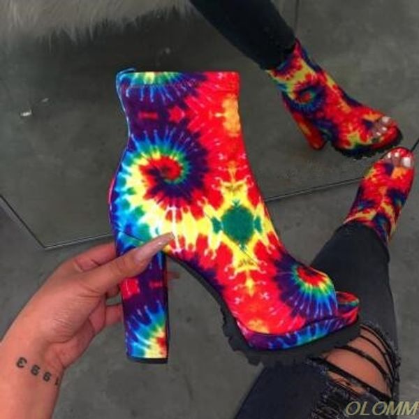 autumn/winter 2020 new women's zipper snake pattern waterproof platform high-heeled thick-soled open toe low-tube boots ms, Black
autumn/winter 2020 new women's zipper snake pattern waterproof platform high-heeled thick-soled open toe low-tube boots ms, Black