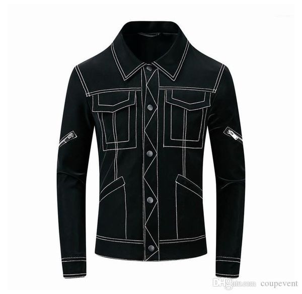 coats slim long sleeve mens jackets single breasted zipper casual striped printed male outerwears designer mens winter, Black;brown
coats slim long sleeve mens jackets single breasted zipper casual striped printed male outerwears designer mens winter, Black;brown