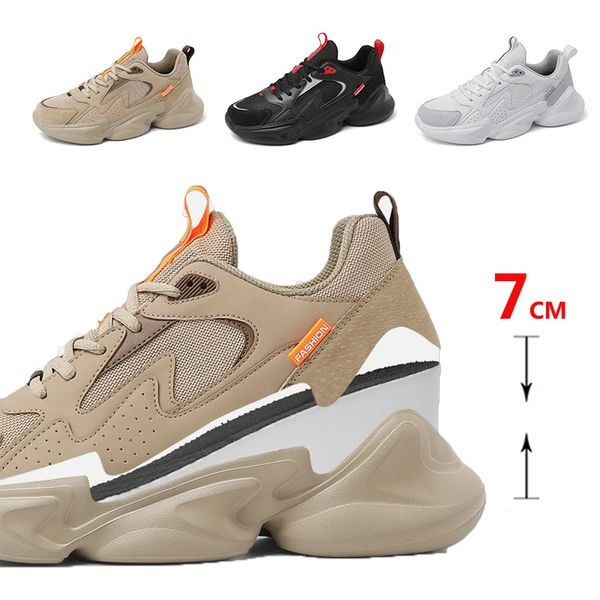 men sport shoes heightening shoes elevator height increase for men 7cm casual height increase insole, Black
men sport shoes heightening shoes elevator height increase for men 7cm casual height increase insole, Black