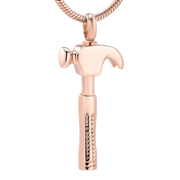 ijd10521 stainless steel cremation memorial hammer pendant for ashes urn keepsake waterproof necklace jewelry, Silver
ijd10521 stainless steel cremation memorial hammer pendant for ashes urn keepsake waterproof necklace jewelry, Silver
