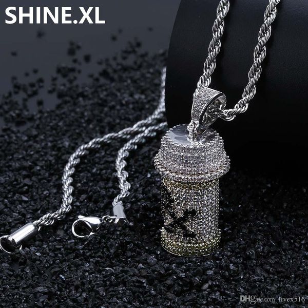 iced out bottle necklace copper gold silver color micro pved zircon charm hip hop jewelry halloween gift
iced out bottle necklace copper gold silver color micro pved zircon charm hip hop jewelry halloween gift