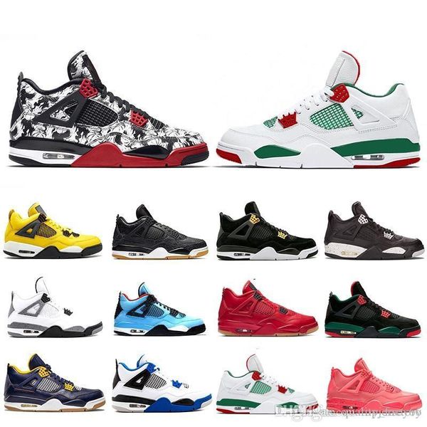 4 mens basketball shoes raptors tattoo punch travis scott 4s cactus jack pure money pizzeria cat gum trainers sports sneakers size 7-13, White;red
4 mens basketball shoes raptors tattoo punch travis scott 4s cactus jack pure money pizzeria cat gum trainers sports sneakers size 7-13, White;red