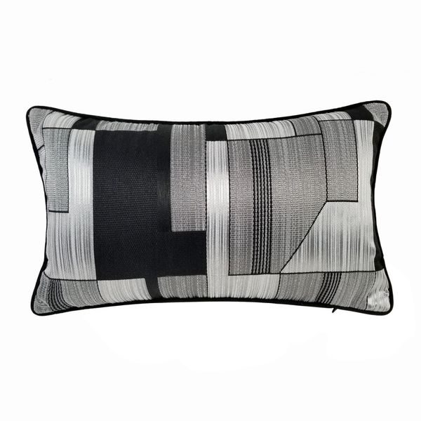 fashion modern soft black grey geometric waist pillow case 30x50cm home living deco sofa car living chair lumbar cushion cover sell by piece
fashion modern soft black grey geometric waist pillow case 30x50cm home living deco sofa car living chair lumbar cushion cover sell by piece