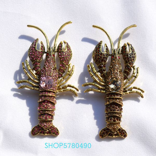 pins, brooches decorative rhinestone big brooch lobster anti gold color women breast pin lady gifts corsage windcoat ornaments fashion jewel, Gray
pins, brooches decorative rhinestone big brooch lobster anti gold color women breast pin lady gifts corsage windcoat ornaments fashion jewel, Gray
