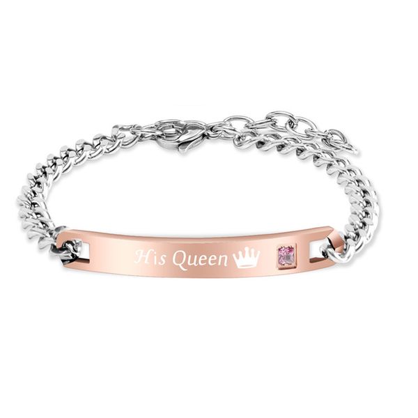titanium steel stainless steel true zircon boys girls girls couple bracelets fashion custom bracelets, Black
titanium steel stainless steel true zircon boys girls girls couple bracelets fashion custom bracelets, Black