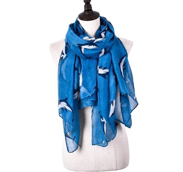 fashion sea dolphin design viscose leaping ocean whale printed shawls animal printing hijab scarf wrap muffler, Blue;gray
fashion sea dolphin design viscose leaping ocean whale printed shawls animal printing hijab scarf wrap muffler, Blue;gray