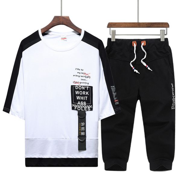 men's tracksuits rlyaeiz two pieces set men tracksuit 2021 summer casual letter printed t shirts + shorts sporting suits male sweat sui, Gray
men's tracksuits rlyaeiz two pieces set men tracksuit 2021 summer casual letter printed t shirts + shorts sporting suits male sweat sui, Gray