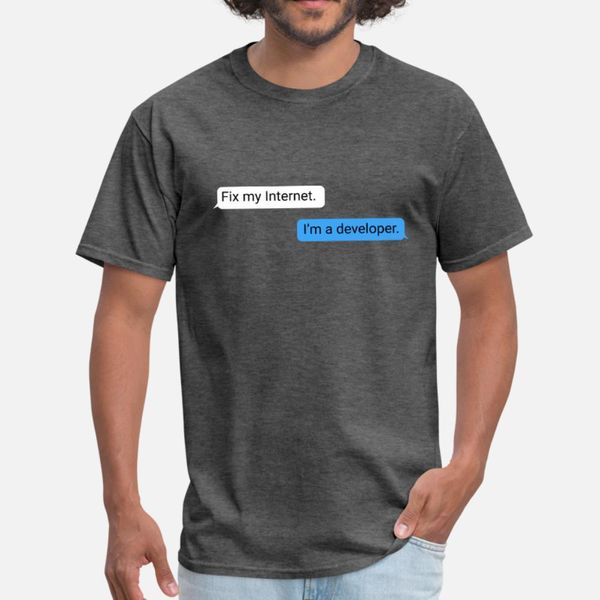 developers chat programming t shirt men personalized 100% cotton s-xxxl trend loose new fashion spring autumn formal shirt
developers chat programming t shirt men personalized 100% cotton s-xxxl trend loose new fashion spring autumn formal shirt