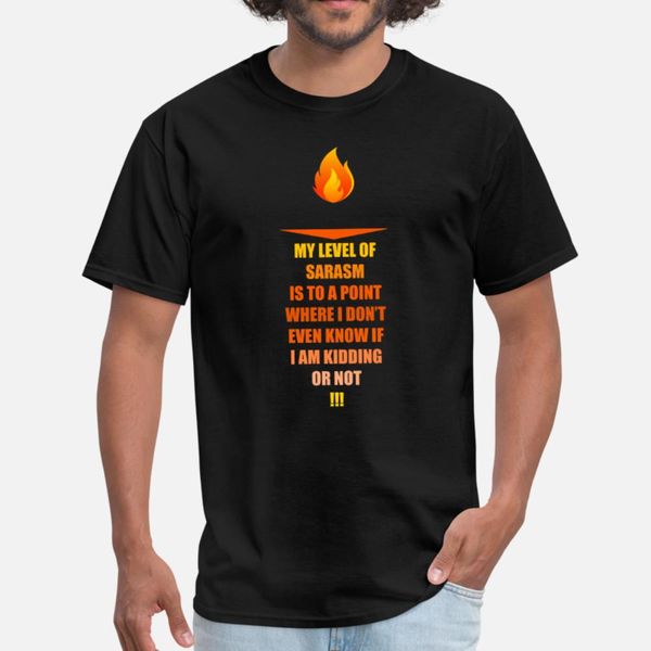 my sarcasm level is unlimited t shirt men printing cotton o neck crazy funny casual summer style unique shirt
my sarcasm level is unlimited t shirt men printing cotton o neck crazy funny casual summer style unique shirt