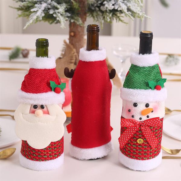 christmas decorations home decoration creative cartoon old man snowman elk wine bottle set festival xmas hat bottles cap party accessories
christmas decorations home decoration creative cartoon old man snowman elk wine bottle set festival xmas hat bottles cap party accessories
