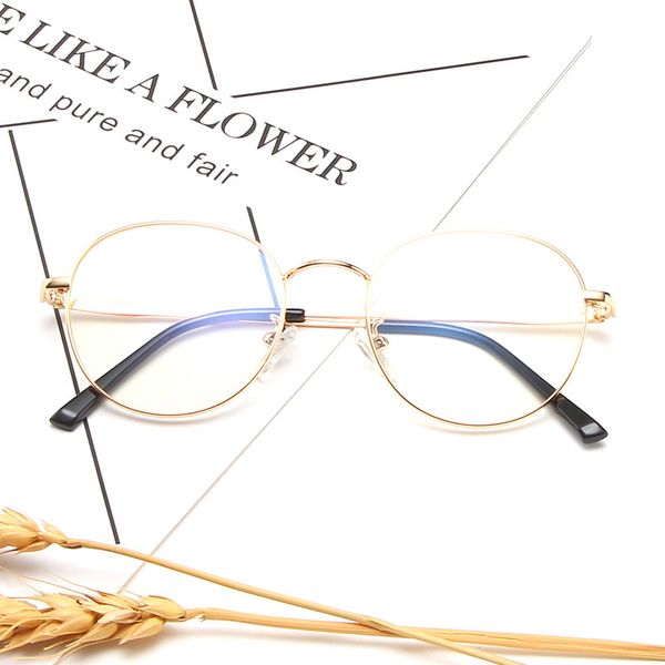 new metal fashion flat mirror small fresh glasses frame fashion art can be equipped with myopia glasses frame, Black
new metal fashion flat mirror small fresh glasses frame fashion art can be equipped with myopia glasses frame, Black