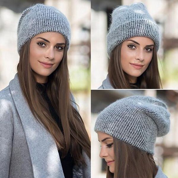 Women's Knit Winter Hat Women's Warm Rabbit Velvet Peas Girl Solid Hat Kidney Bean Soft Women's Winter Hat, Black;white
Women's Knit Winter Hat Women's Warm Rabbit Velvet Peas Girl Solid Hat Kidney Bean Soft Women's Winter Hat, Black;white