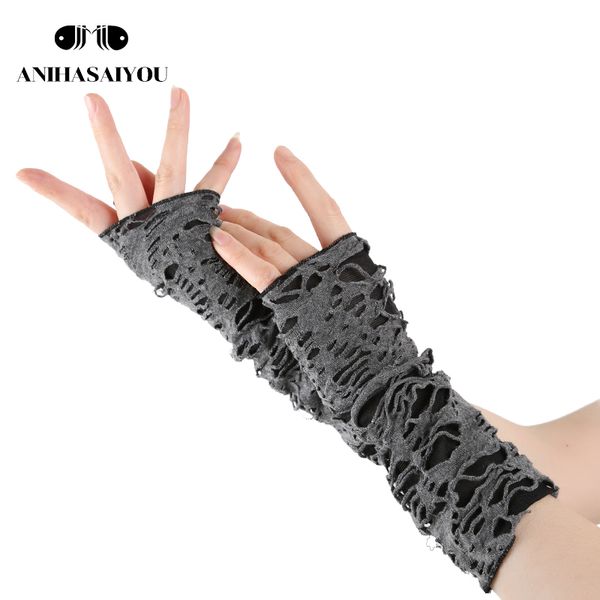 long women' gloves gothic fingerless gloves punk rock hip mittens clubwear dance cosplay women' mittens-1282, Blue;gray
long women' gloves gothic fingerless gloves punk rock hip mittens clubwear dance cosplay women' mittens-1282, Blue;gray