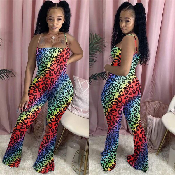 dropshipping летних женского дизайнера комбинезоны sexy leopard printed спагетти ремень flare брюки rompers мода женская одежда, Black;white
dropshipping летних женского дизайнера комбинезоны sexy leopard printed спагетти ремень flare брюки rompers мода женская одежда, Black;white