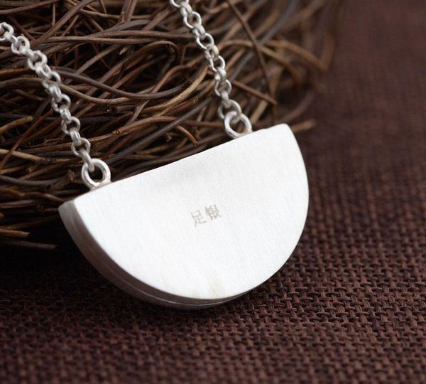 wholesale lotus pattern pendant 925 silver necklace for jewelry making semicircular fashion original s925 thai silver womenh
wholesale lotus pattern pendant 925 silver necklace for jewelry making semicircular fashion original s925 thai silver womenh