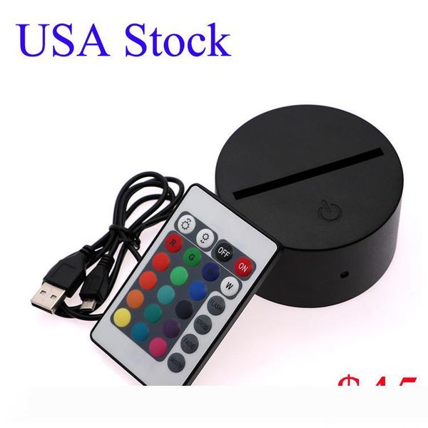 light lamp base, crestech led 3d illusion night lights, 7 colors changing for bedroom child room living shop cafe office
light lamp base, crestech led 3d illusion night lights, 7 colors changing for bedroom child room living shop cafe office
