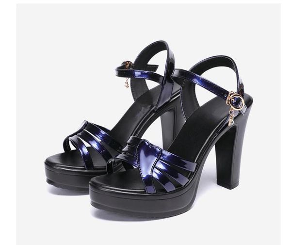 2020 women's sandals in summer with new style fashion high heel coarse heel waterproof table sandals 8cm,10cm, Black
2020 women's sandals in summer with new style fashion high heel coarse heel waterproof table sandals 8cm,10cm, Black